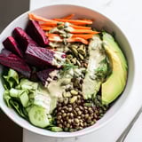 Linsen Rote Bete Power Bowl